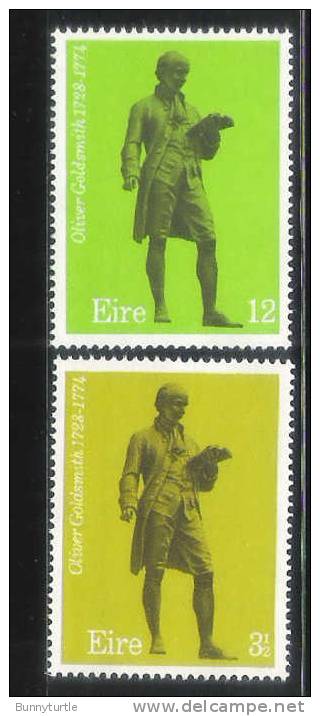 Ireland 1974 Oliver Goldsmith By John Henry Foley MNH - Nuevos