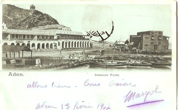 YEMEN - Aden - Steamer Point - Le Débarcadère Vers 1907 - Yemen