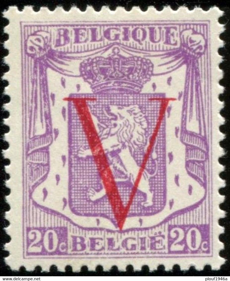 COB  672 (*)  / Yvert Et Tellier N° : 672 (*) - 1935-1949 Small Seal Of The State