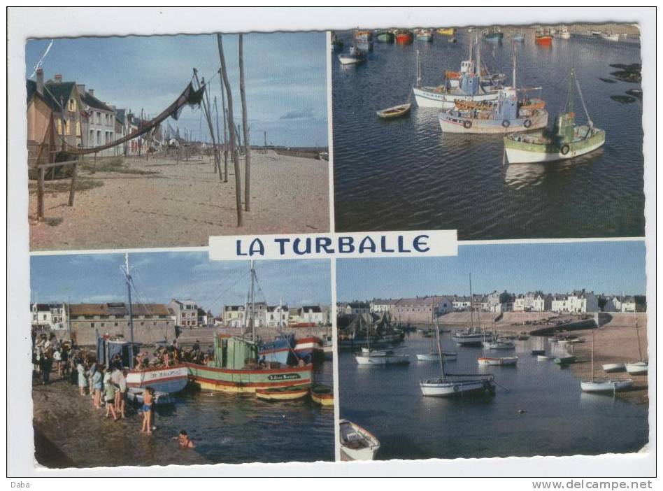 LA TURBALLE. MX. 9144. LES BATEAUX DANS LE PORT. - La Turballe