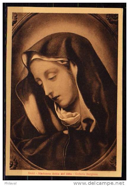 Images Religieuses ( Cartes ), De Perugino & Dolci, Galleria Borghese - Religion & Esotérisme