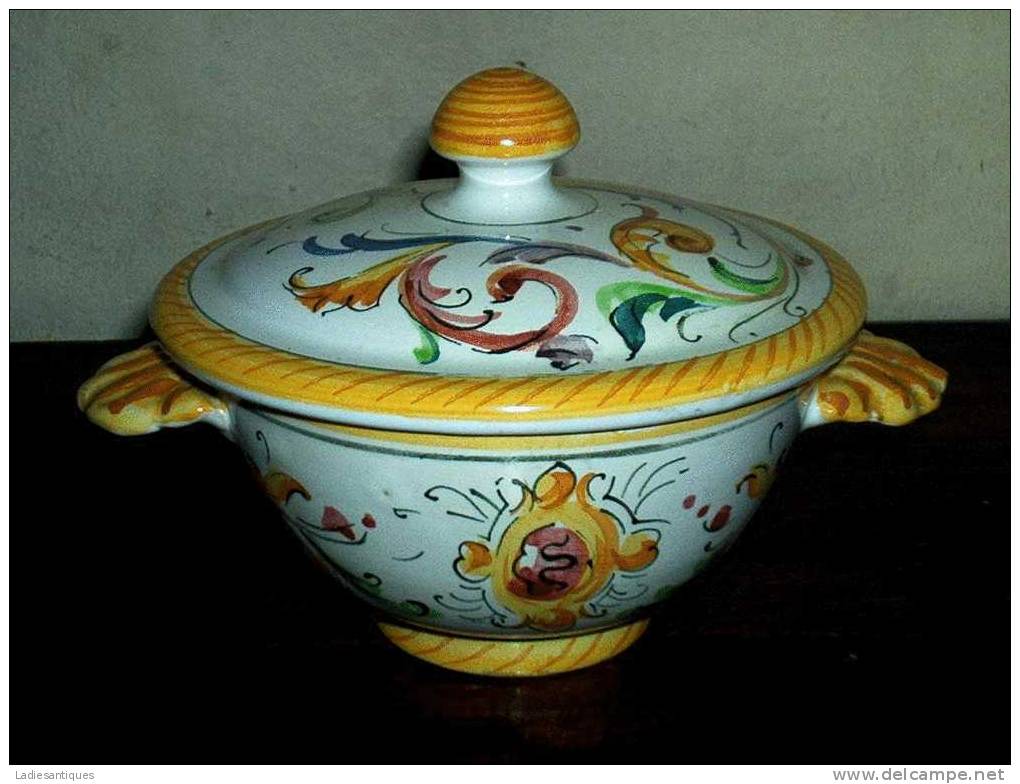 Arno - Lidded Bowl - Kom Met Deksel - Bol Avec Couvercle - TA 266 - Arno Fiorentino (ITA)