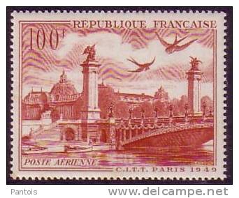 France PA N° 28 * Charnière Quasi Imperceptible !!! - 1927-1959 Nuevos