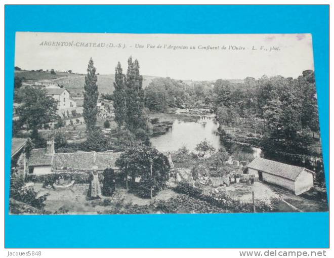 79) Argenton Le Chateau - Vue Générale - Un Vue D'argenton Au Confluent De L'ouère  - Année   - EDIT Chrétien - Argenton Chateau