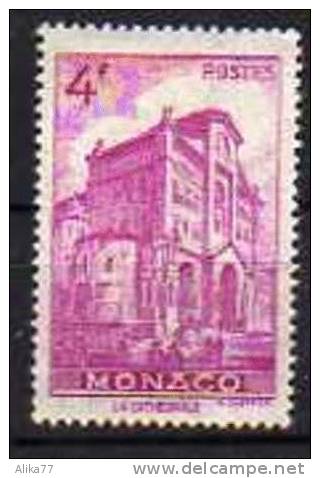 MONACO     Neuf * Trace Légère   Y. Et T. N° 278      Cote: 1.60 Euros - Nuovi