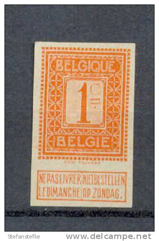 Belgie Ocb Nr :  108 Sans Gomme  (zie Scan) - 1911-1930