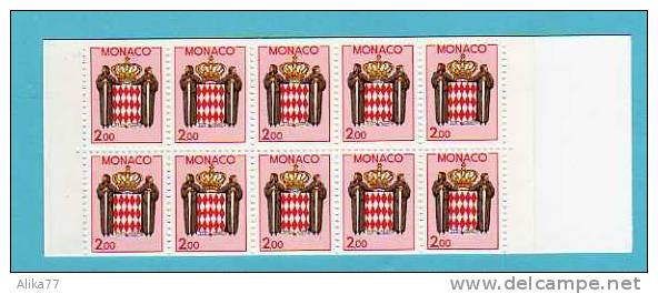 MONACO     Neuf **   Y. Et T. Carnet  N° 2      Cote: 11.50 Euros - Postzegelboekjes
