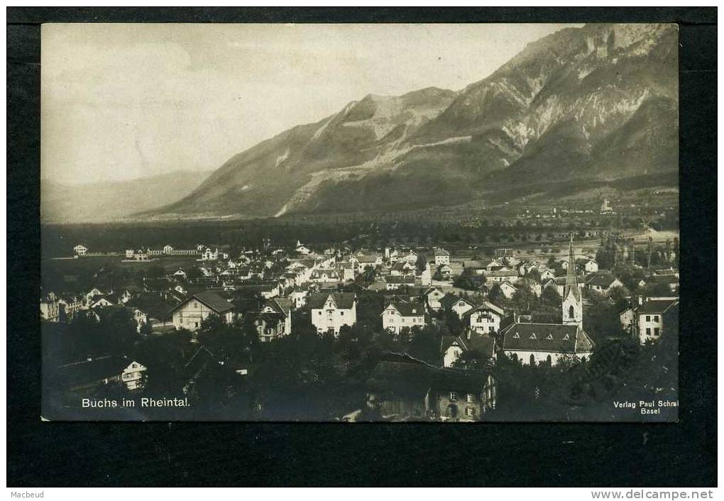 SUISSE - Buchs Im Rheintal - CARTE PHOTO - Buchs