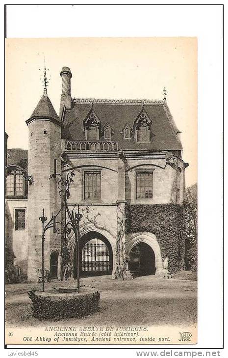 Dept 76 -(Seine Maritimes) - JUMIEGES . ANCIENNE ABBAYE N° 46 - Jumieges