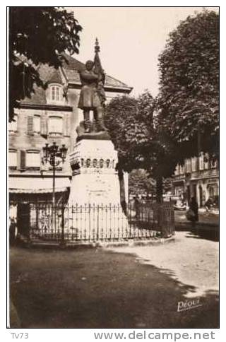 Cpc 871 - MONTBELIARD - Monument Du Colonel Denfert-Rochereau (25 - Doubs) - Montbéliard