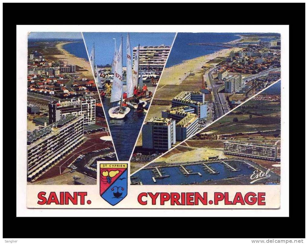 SAINT CYPRIEN N° H 3.161-Z - SOUVENIR DE ST CYPRIEN PLAGE - Saint Cyprien