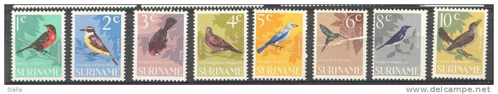 Surinam, Complete Serie Birds Oiseaux MH * - Verzamelingen, Voorwerpen & Reeksen