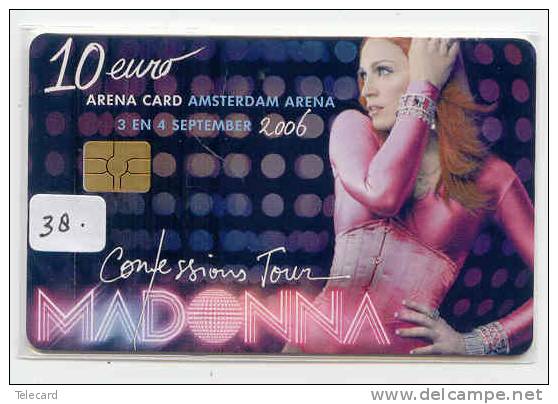 Musique MADONNA (38) CONFESSIONS TOUR CHIPCARD ARENA AMSTERDAM 3/4-09-2006 - Music