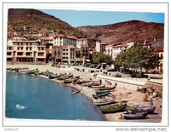 66 / FL / CERBERE, La Porte De France, Vue Sur Le Centre Et Le Port / CPSM Grand Format, Ed Combier - Cerbere