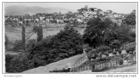 64 ) FL) OLORON STE MARIE,  Vue Générale,  CPSM N&B Grand Format Ed YVON - Oloron Sainte Marie