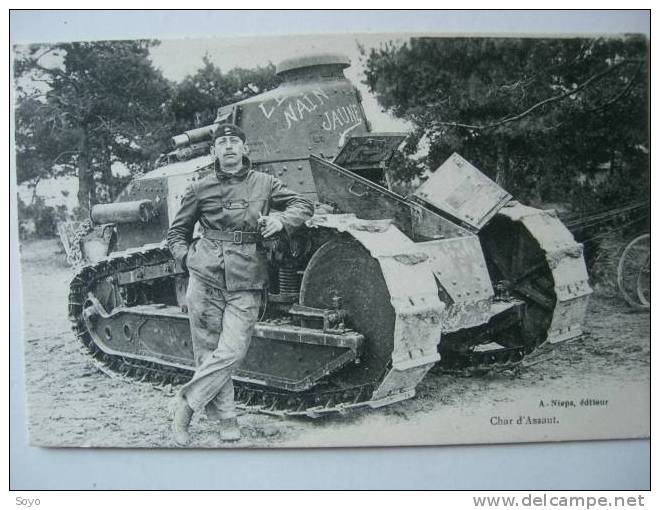 Tank Char D Assaut Le Nain Jaune - Equipment