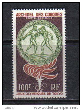 G1148 - COMORES , Olimpiadi 1964: Posta Aerea Serie N. 12  *** - Autres & Non Classés