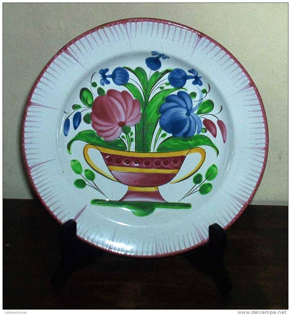 De L´Est - Assiette - Bord - Plate -  AS 1804 - Est (FRA)