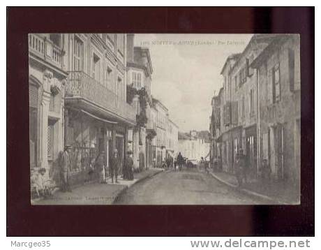 21050 St Sever Sur Adour Rue Lafayette édit.gautreau N° 1568animée Magasin   Belle Carte - Saint Sever