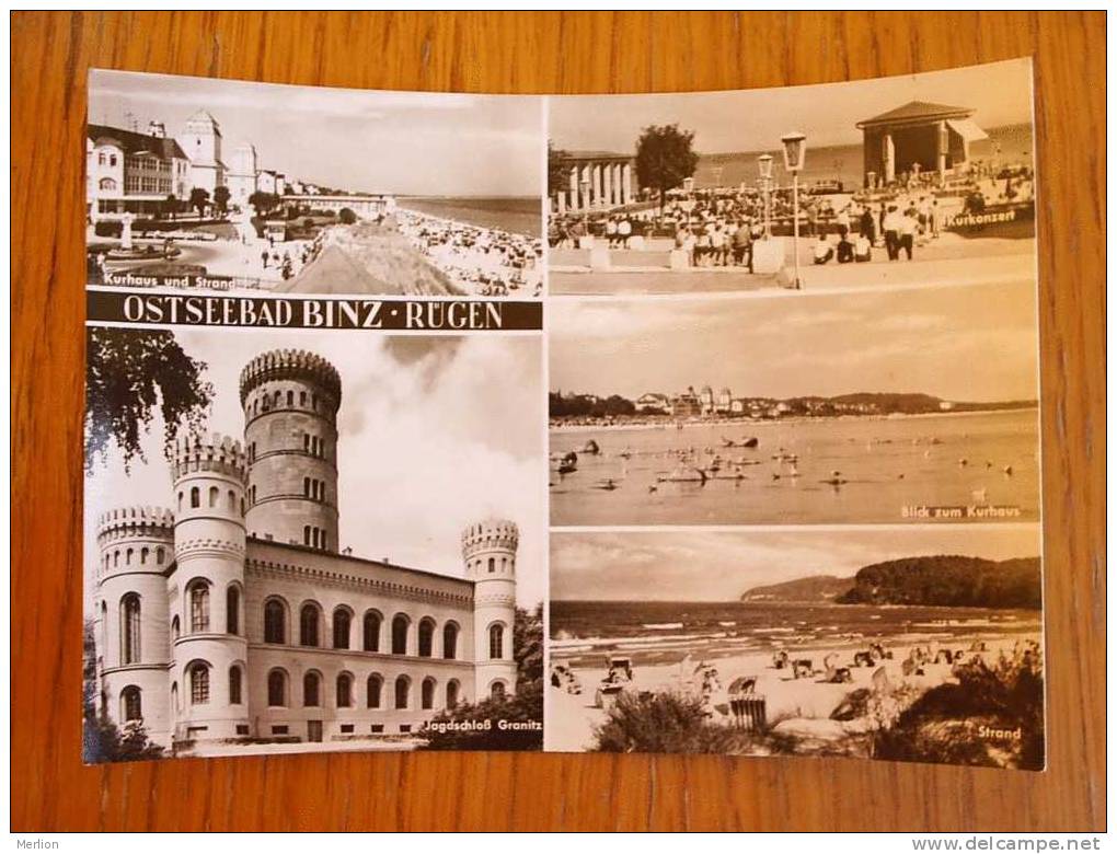 Ostseebad Binz Rügen Multiview Cca 1960-  XF  D3031 - Ruegen