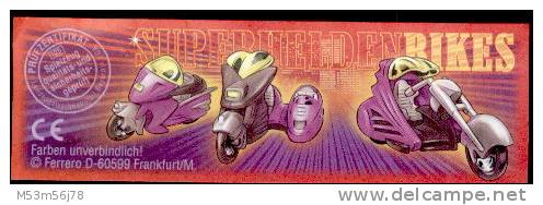 Superheldenbikes 1999- Twinstar Incl. BPZ - Ü-Ei