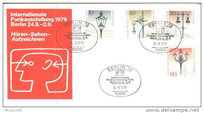 Germany / Berlin - Sonderstempel / Special Cancellation Mi-Nr 603/606 (U373)- - Lettres & Documents