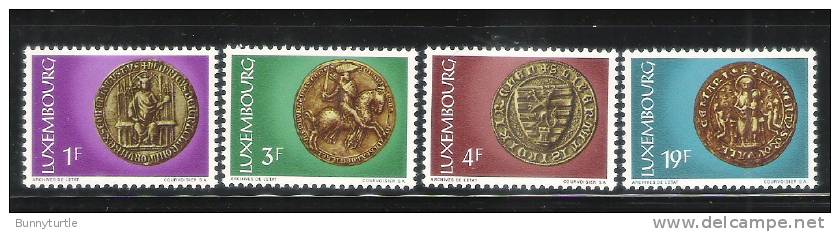 Luxembourg 1974 Seals From The 13th & 14th Centuries MNH - Nuevos