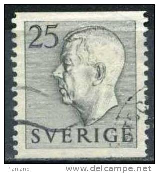 PIA - SVE - 1951-52 - Re Gustavo VI° Adolfo - (Yv 359) - Oblitérés
