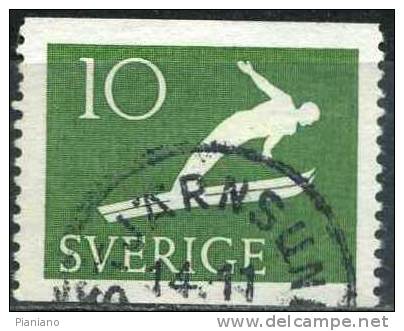 PIA - SVE - 1953 - Sport : 50° Della Federazione Di Atletica - (Yv 372) - Oblitérés