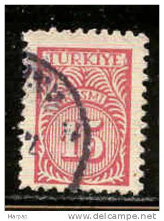 Turkey, Yvert No Service 58 - Dienstmarken