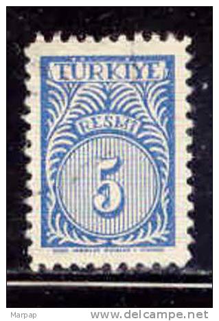 Turkey, Yvert No Service 45 - Francobolli Di Servizio