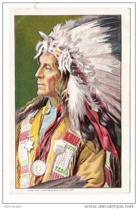 ETHNOGRAPHIE AMERICAINE / INDIENS D´AMERIQUE DU NORD / Publié Pour BUFFALO BILL´S WILD WEST  ( Apache CHIEF N° 25 ) - Indiens D'Amérique Du Nord