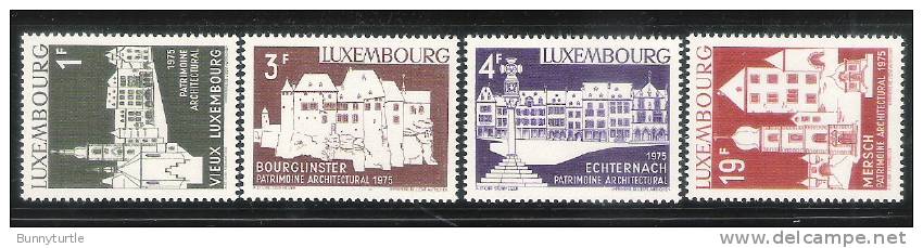 Luxembourg 1975 European Architectural Heritage Year MNH - Unused Stamps