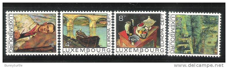 Luxembourg 1975 Cultural Series Europa Paintings MNH - 1975