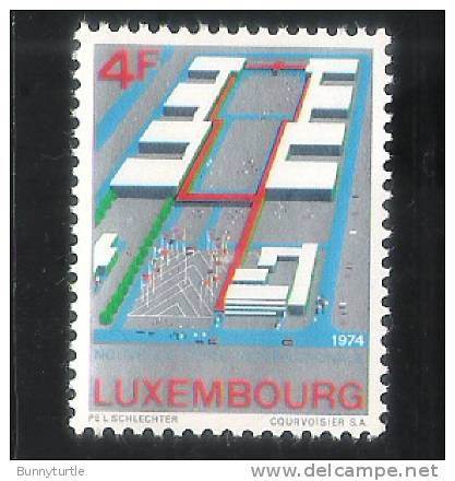 Luxembourg 1974 New Int'l Fairground Luxembourg-Kirchberg MNH - Ungebraucht