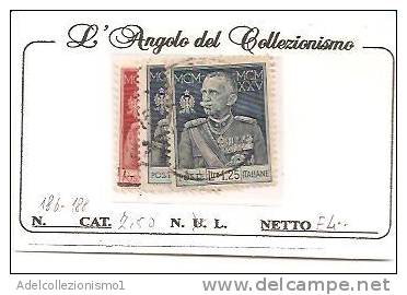 1447)serie Giubileo Del Rè Del 1925/26 Usata - Afgestempeld