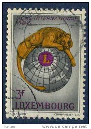 PIA - LUS - 1967 - 50° Del Lions International  -  (Yv 699) - Used Stamps