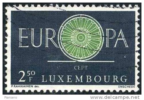 PIA - LUS - 1960 - Europa  -  (Yv 587) - Used Stamps