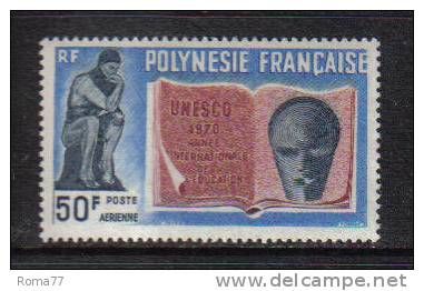 G1210 - POLINESIA ,  Posta Aerea Serie  N. 39  *** - Unused Stamps