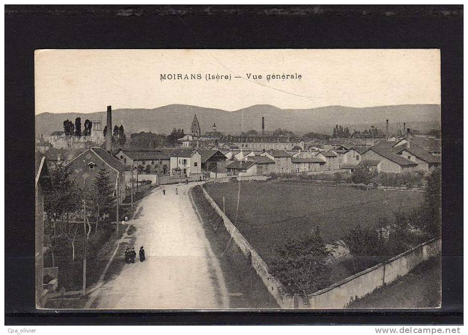 38 MOIRANS (envs Voiron) Vue Générale, Ed ?, 1916 - Moirans