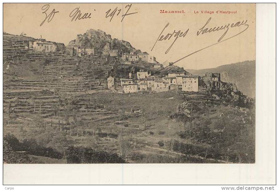 MAZAMET - Le Village D´HAUTPOUL. - Mazamet