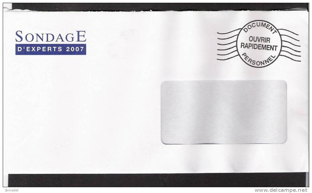 SONDAGE D EXPERT 2007 - Private Stationery