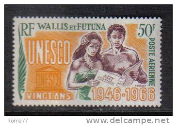 G1233 - WALLIS ET FUTUNA , Posta Aerea N. 28 *** UNESCO - UNESCO