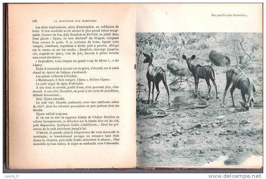 LIVRE - LA MONTAGNE AUX ECRITURES - R. FRISON ROCHE - ARTHAUD - PREMIERE EDITION - 1953 - GEORGES TAIRRAZ - PHOTOGRAPHIE - Aventure
