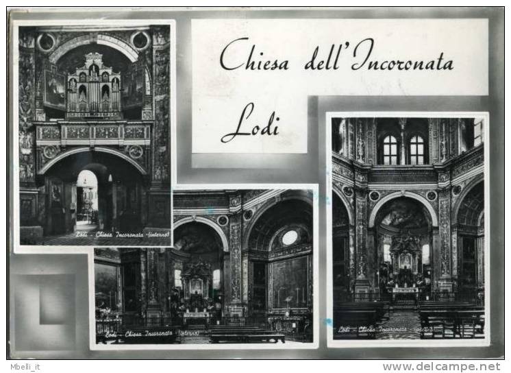 Lodi - Chiesa DellIncoronata - Multipla 1959 - Lodi