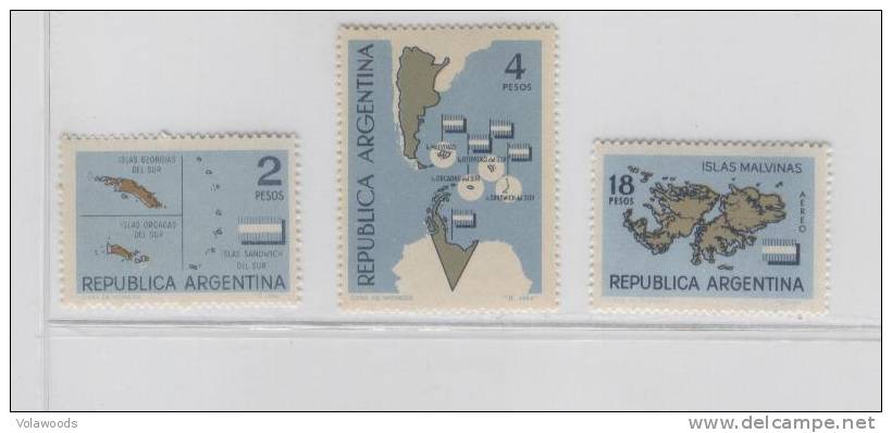 Argentina - Serie Completa Nuova: Possedimenti Argentini - Unused Stamps