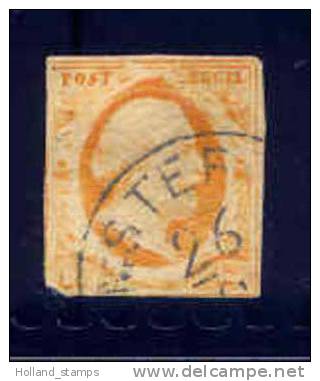 NEDERLAND NVPH 3  (4) Amsterdam - Used Stamps