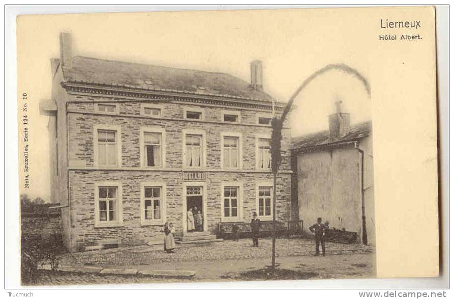 C959 - LIERNEUX - Hôtel Albert   *série Nels 124, N° 10* - Lierneux