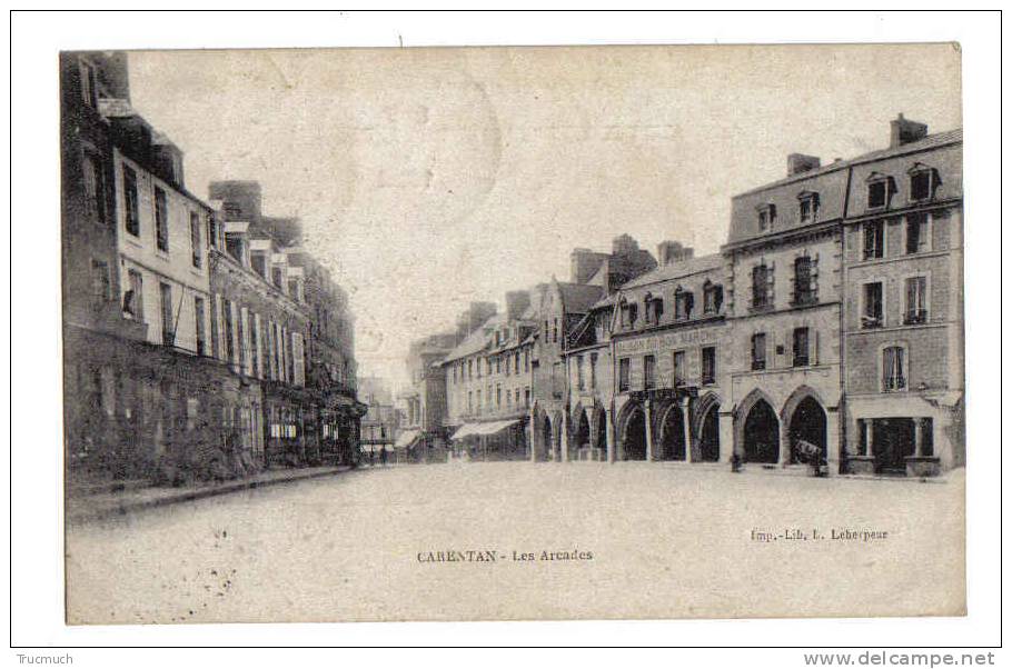 F2512 - CARENTAN - Les Arcades - Carentan