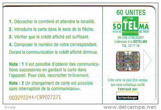 MALI 60 UNITES FEMMES PEULES ETAT COURANT - Malí